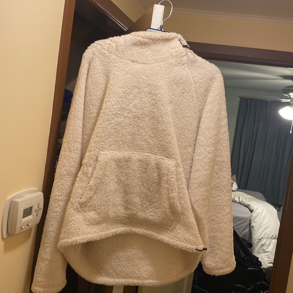 PINK Victoria Secret Hooded Sherpa Sweatshirt